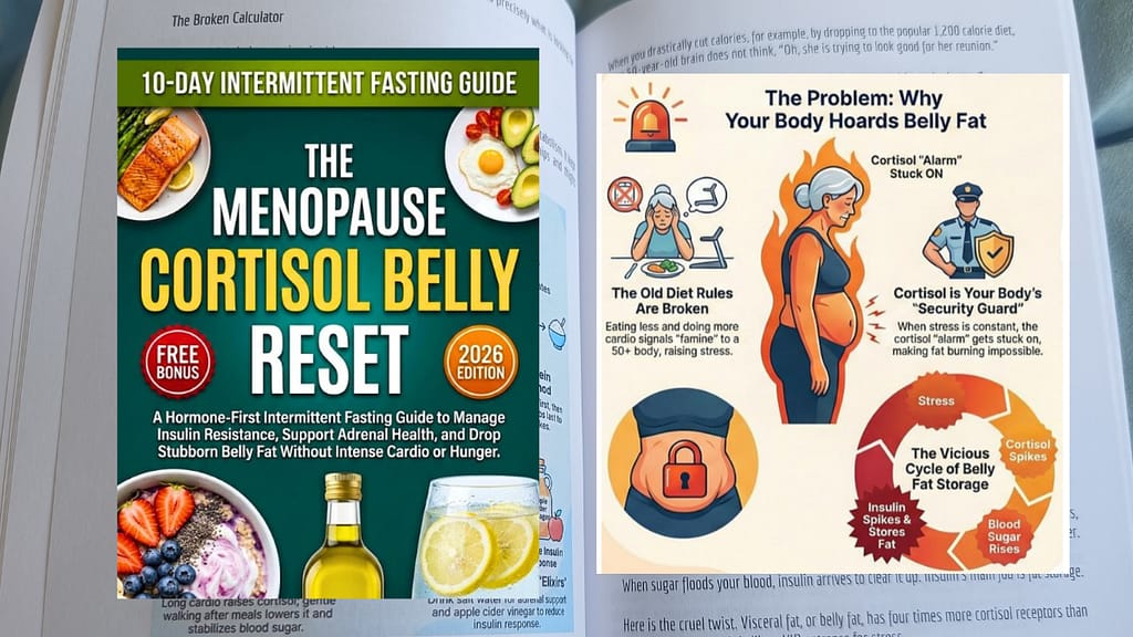 Step-by-step roadmap to lose menopause belly fat naturally for women over 50