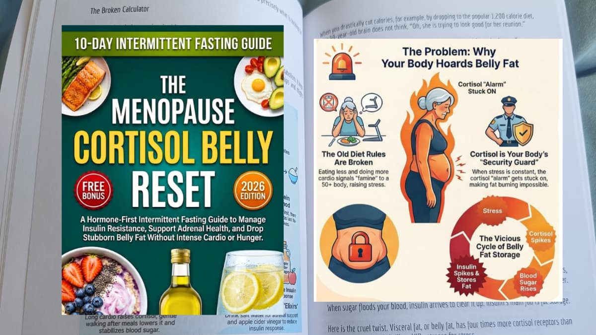 Step-by-step roadmap to lose menopause belly fat naturally for women over 50