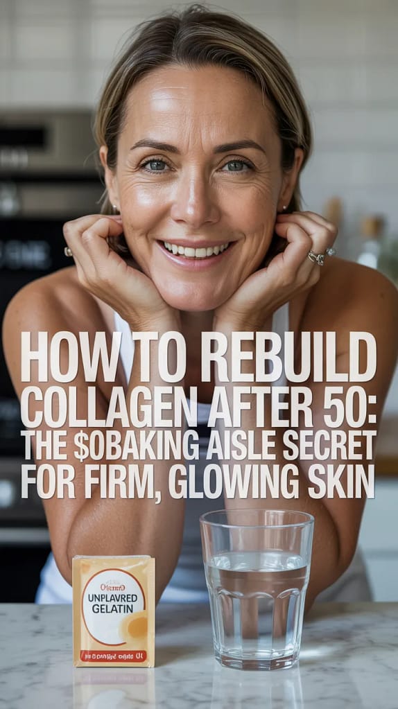 A midlife woman with healthy, glowing skin enjoying a natural drink as part of her menopause reset over 50.