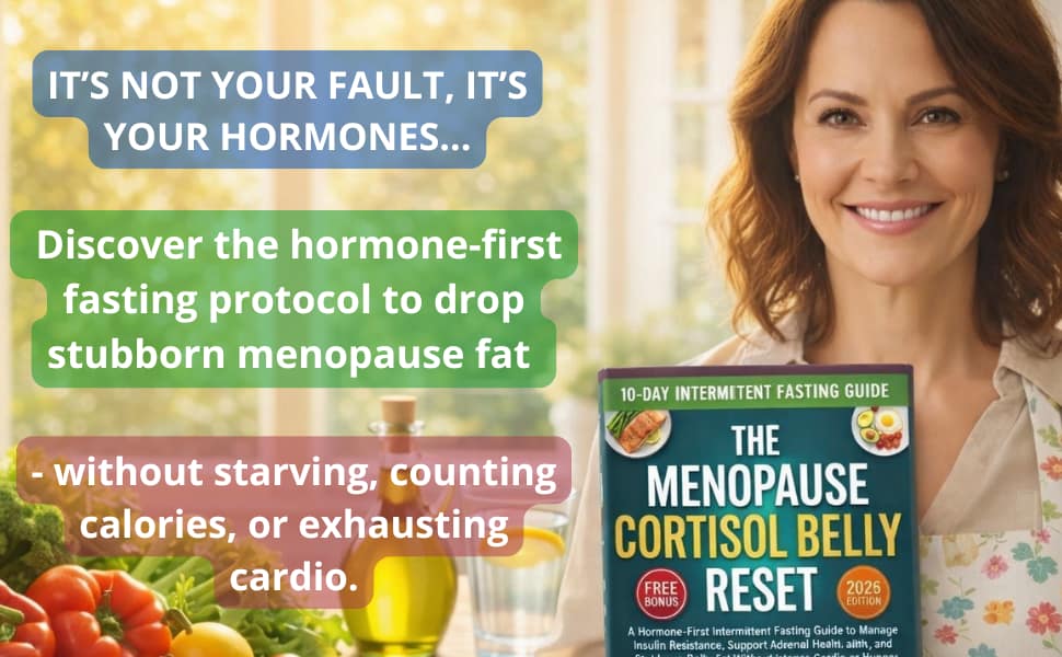 Most diets fail women over 50 because they treat the body like a math equation. but you can Lose menopause belly fat naturally with the "Safety Signal" approach. Get your 10-day reset roadmap for women over 50 and reclaim your vitality today!